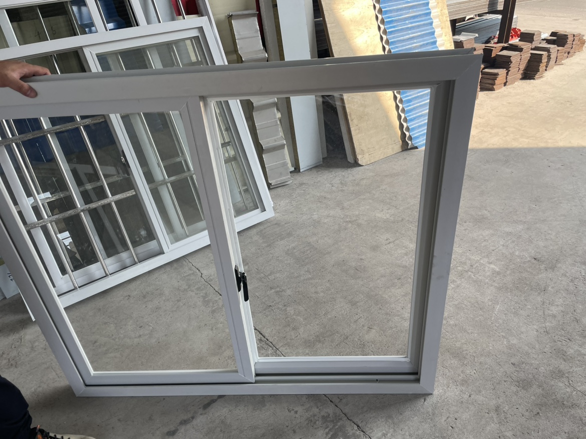 广东佛山厂家 直销 塑钢窗集装箱厂房活动板房带防盗网一体窗户(图14)