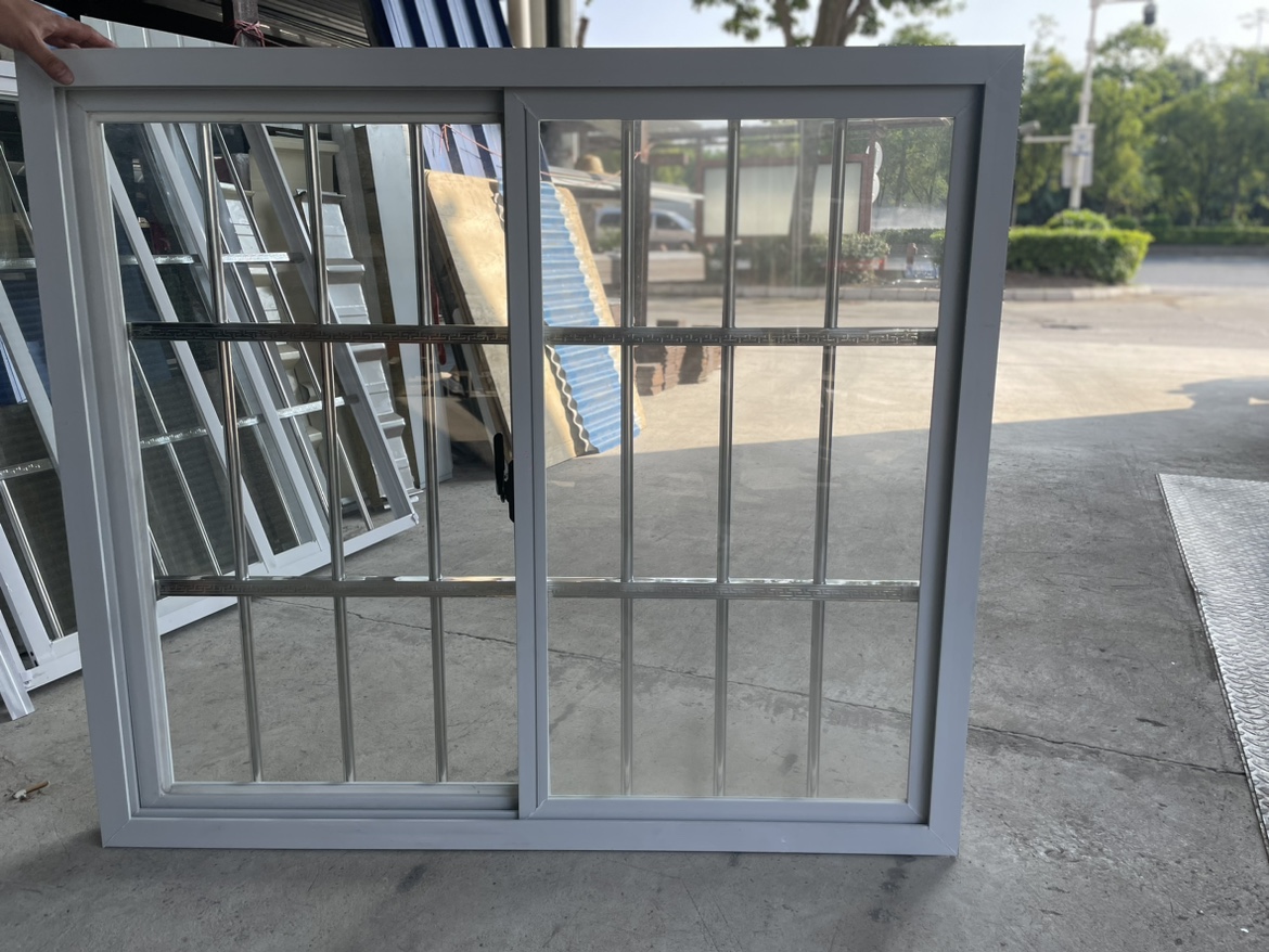 广东佛山厂家 直销 塑钢窗集装箱厂房活动板房带防盗网一体窗户(图15)