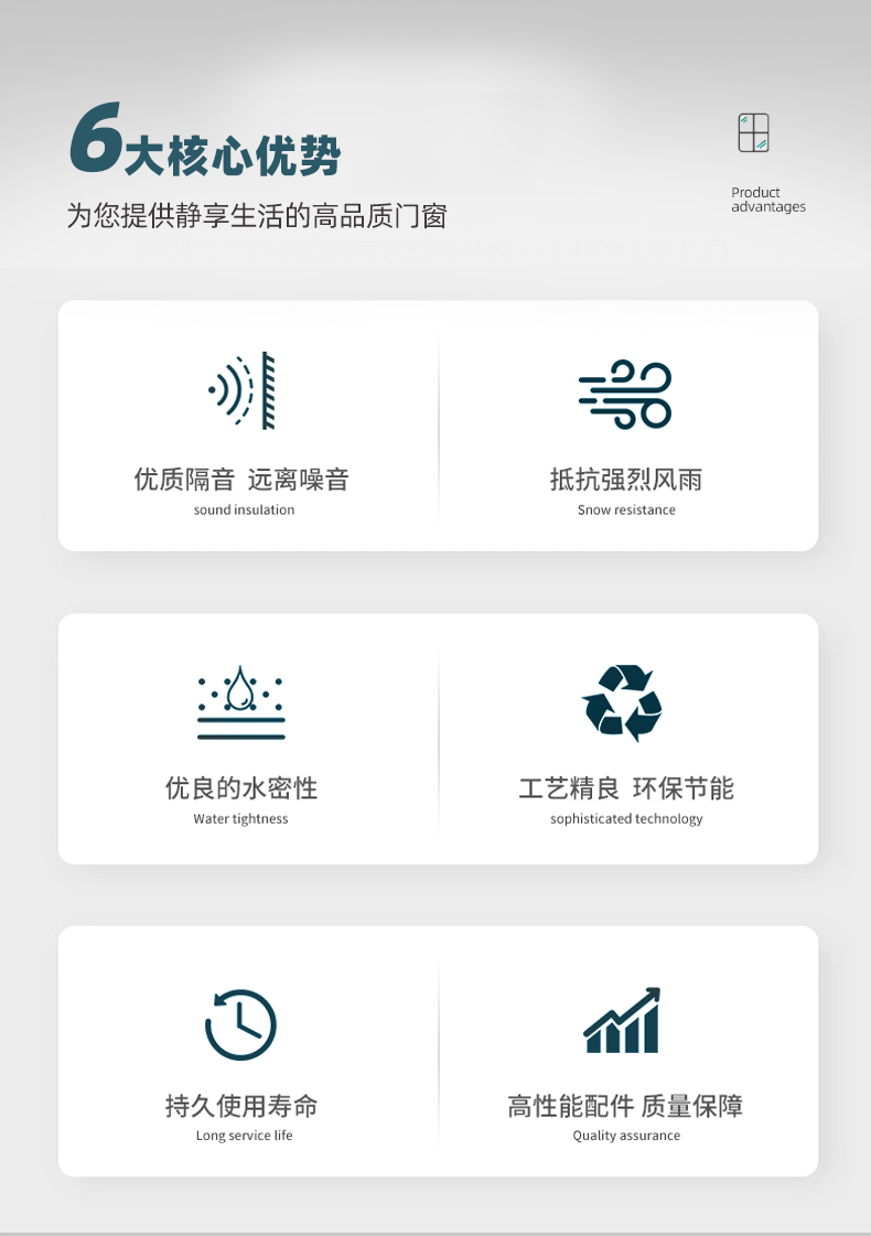 CL76断桥铝系统门窗钢轨推拉窗平移窗铝合金隔音窗封阳台定制厂家(图5)