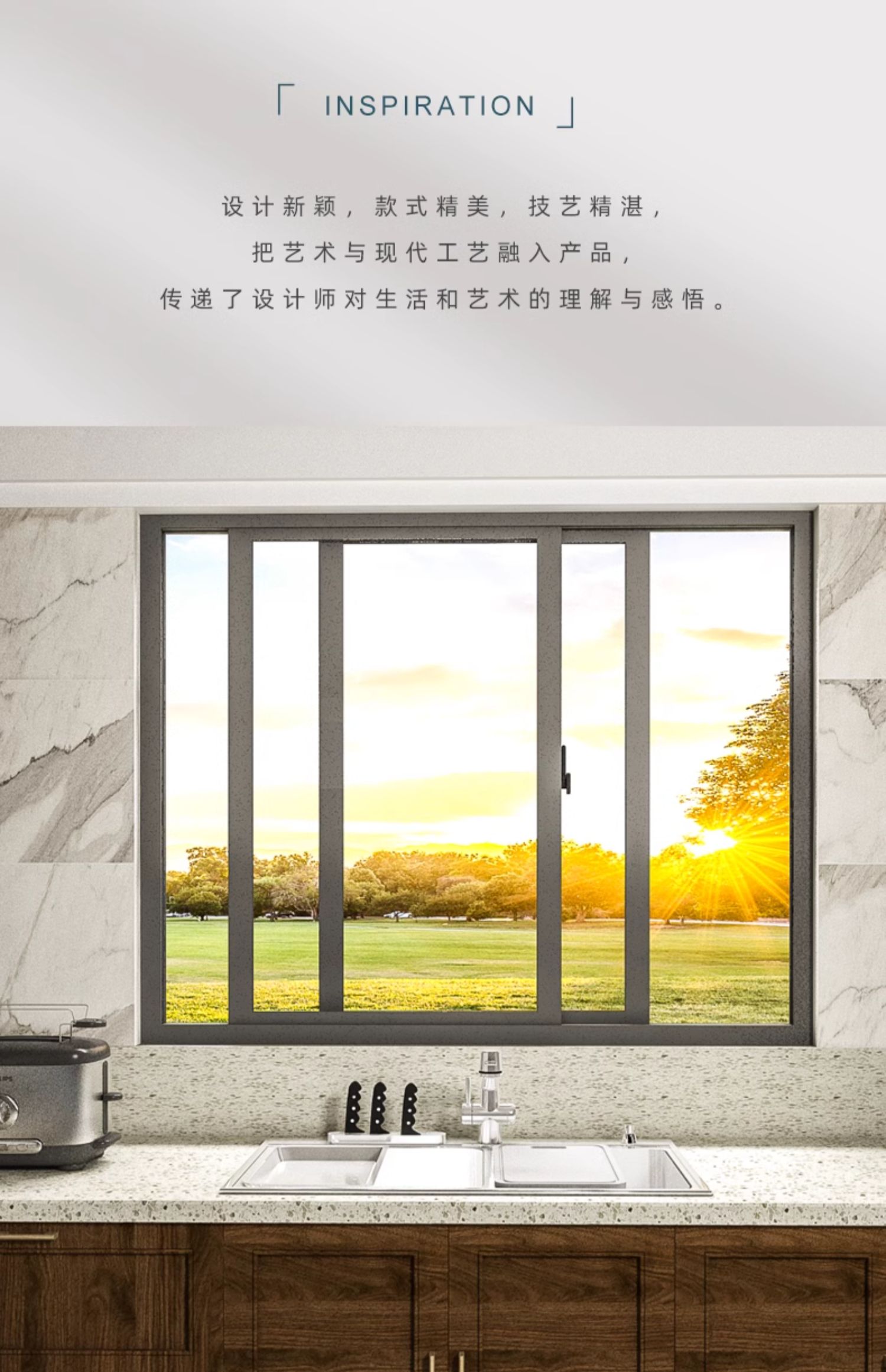 CL76断桥铝系统门窗钢轨推拉窗平移窗铝合金隔音窗封阳台定制厂家(图3)