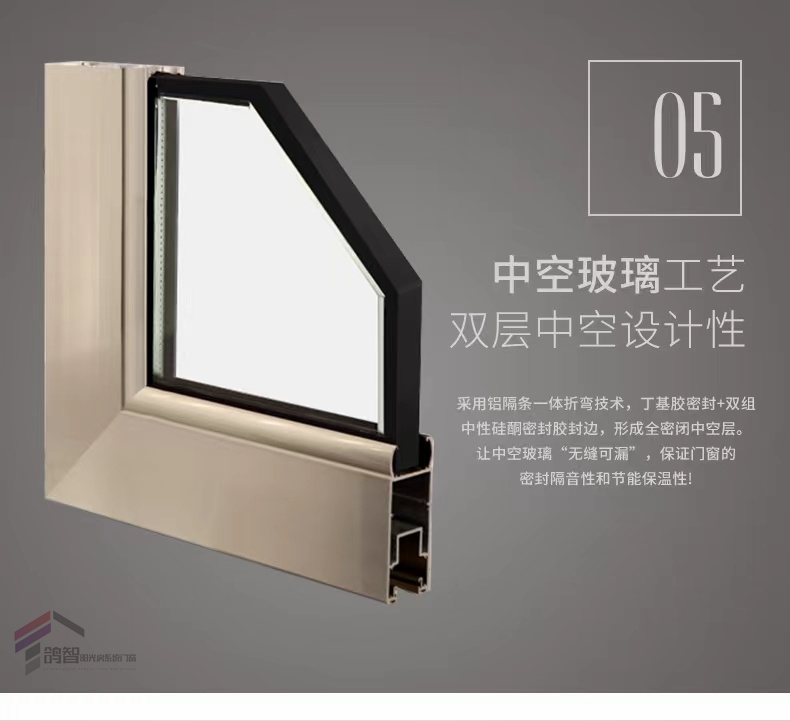 常州无锡封阳台断桥铝合金落地隔音玻璃隔热露台别墅系统门窗定制(图17)