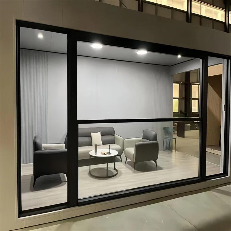 无锡封阳台厂家双内开系统窗窗纱一体隔音窗断桥窗电动智能提升窗(图19)