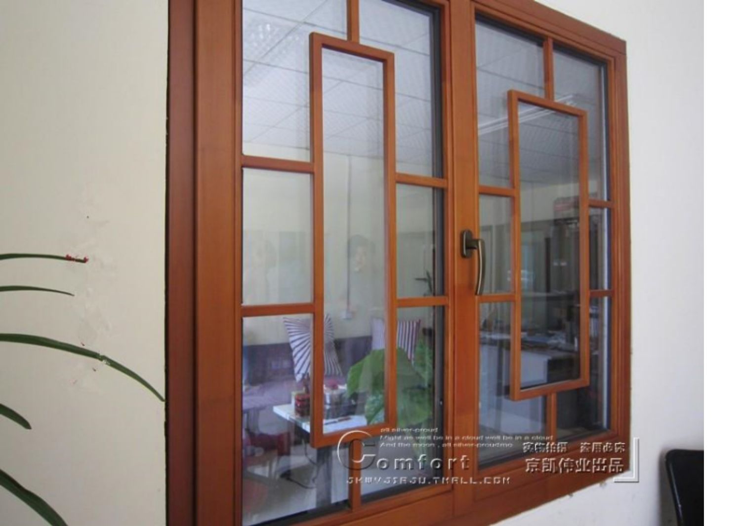 北京铝包木门窗别墅实木铝木复合窗密封隔音窗户封阳台厂家直销(图21)