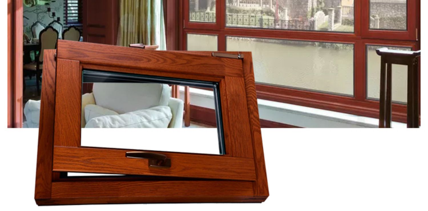 豪华铝包木门窗德式木包铝门窗纯实木门窗断桥铝隔音窗玻璃阳光房(图6)