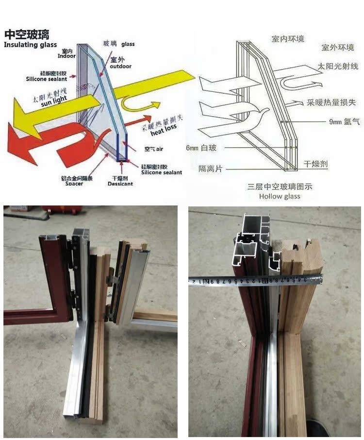 定制铝包木门窗别墅高端花园阳光房(图6)