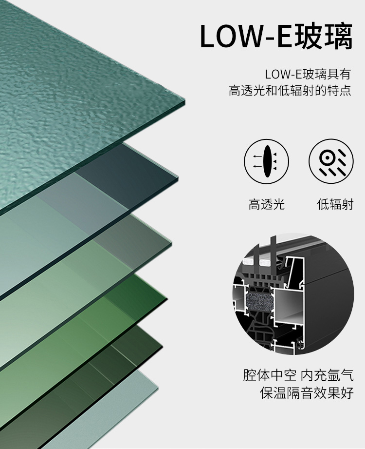 北京70系统断桥铝门窗封阳台仿古铝包木平移内倒隔音漂移推拉窗户(图10)