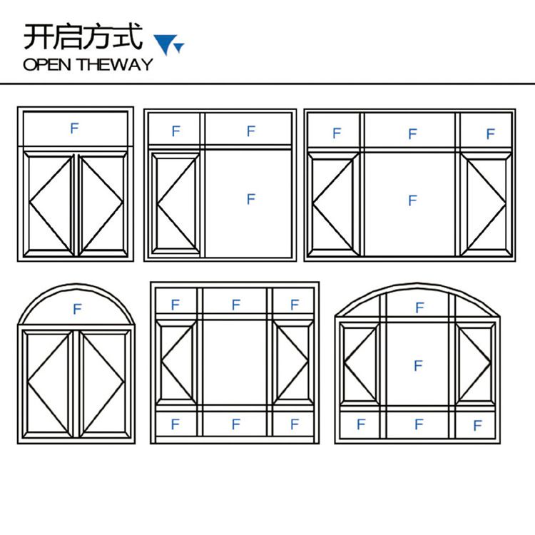 北京70系统断桥铝门窗封阳台仿古铝包木平移内倒隔音漂移推拉窗户(图15)