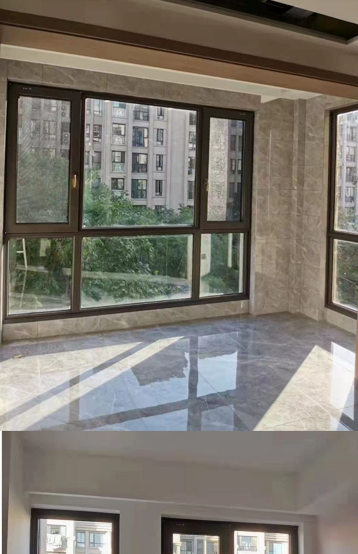 北京70系统断桥铝门窗封阳台仿古铝包木平移内倒隔音漂移推拉窗户(图18)