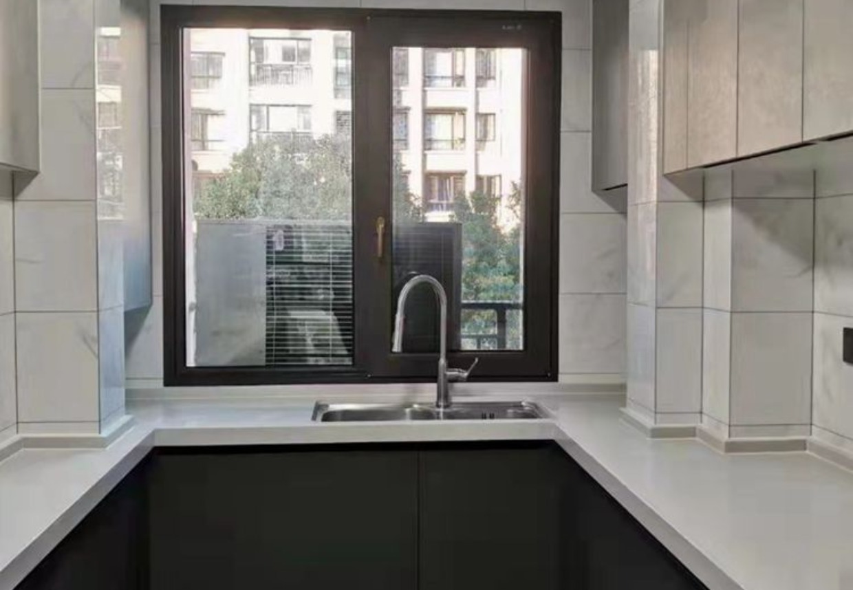 北京70系统断桥铝门窗封阳台仿古铝包木平移内倒隔音漂移推拉窗户(图17)