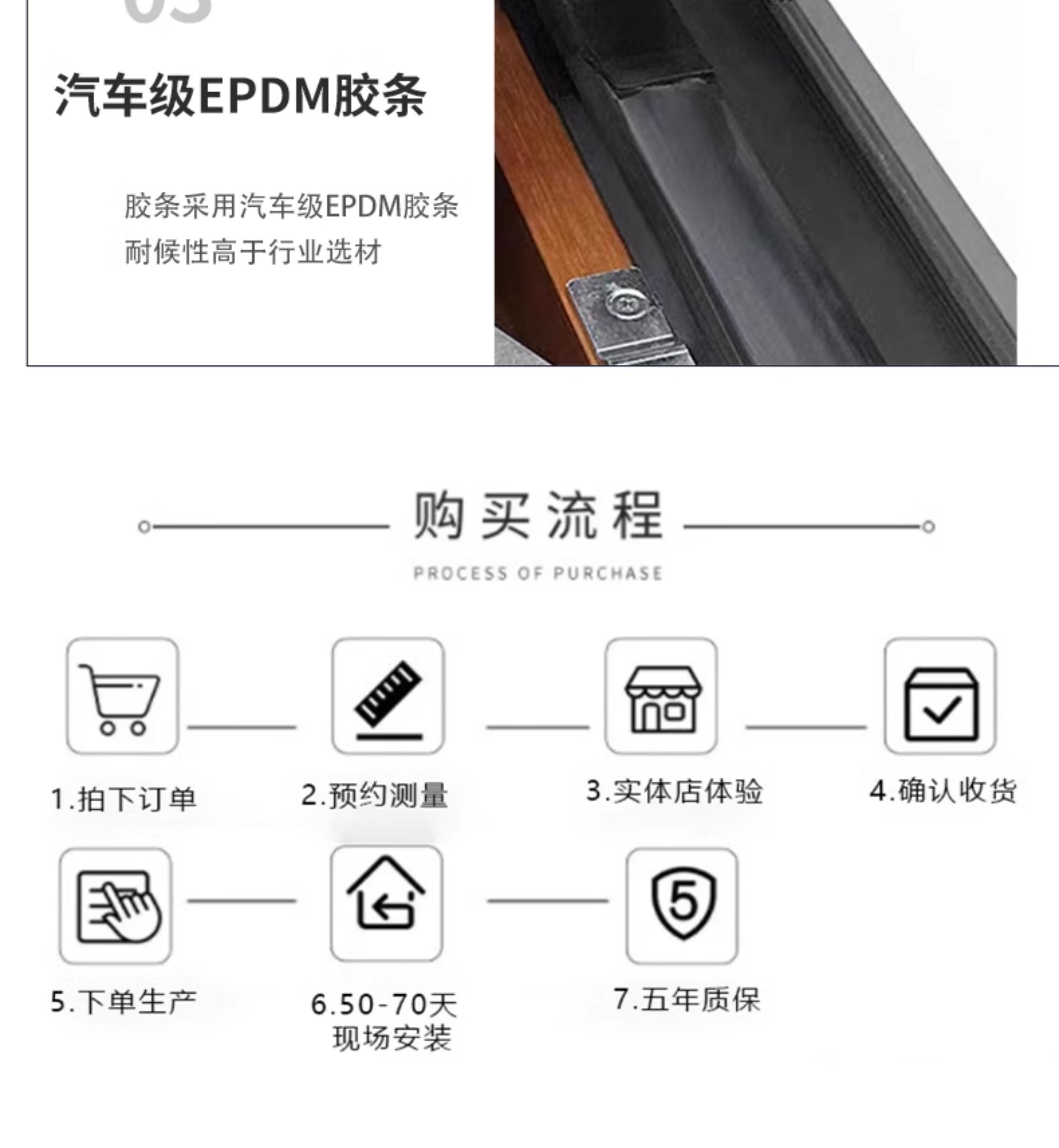 厂家直销铝包木门窗定制门窗隔音密封窗户木包铝阳光房广东(图22)