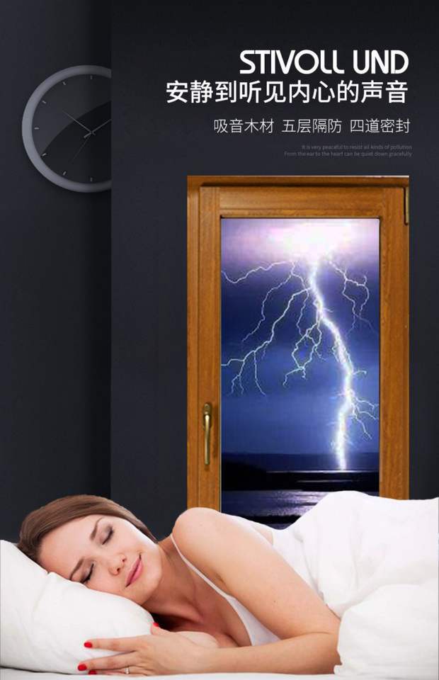 天津别墅高端铝包木门窗系统窗铝木复合窗户门定制木包铝红橡木(图1)