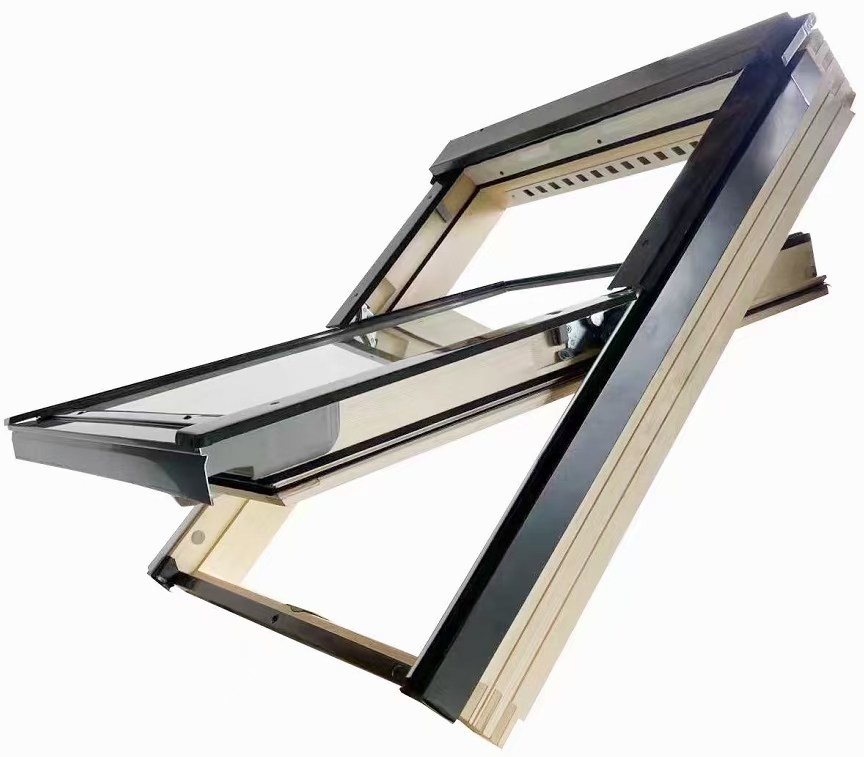 FAKRO斜屋顶进口天窗阁楼采光天窗斜屋面开天窗铝木复合电动窗(图13)