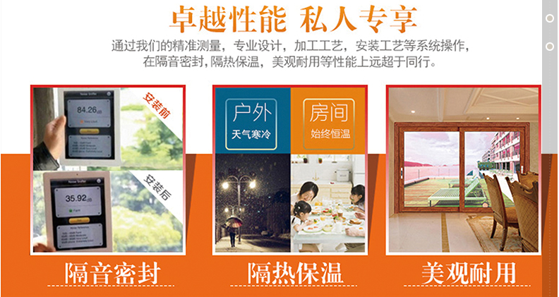 铝包木门窗  美国红橡木铝包木门窗 铝木复合门窗 铝包木断桥铝窗(图12)