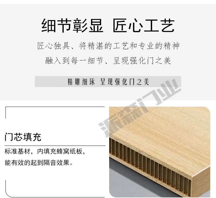 新款卧室门环保烤漆门隔音实木门生态强化门室内套装门定制房门(图10)