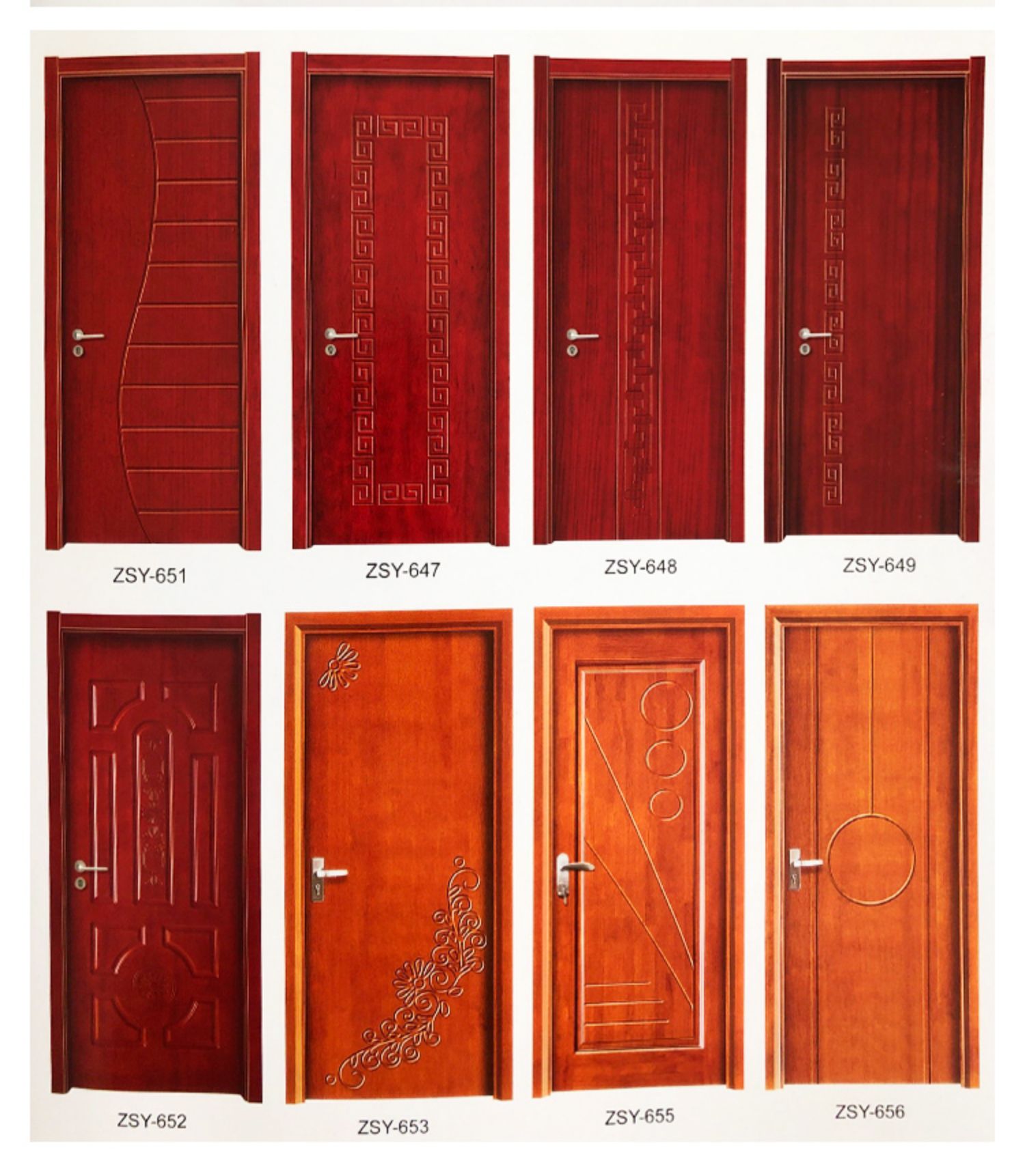 常州木门碳晶门室内门烤漆免漆生态强化白色卧室门现代简约门定制(图28)