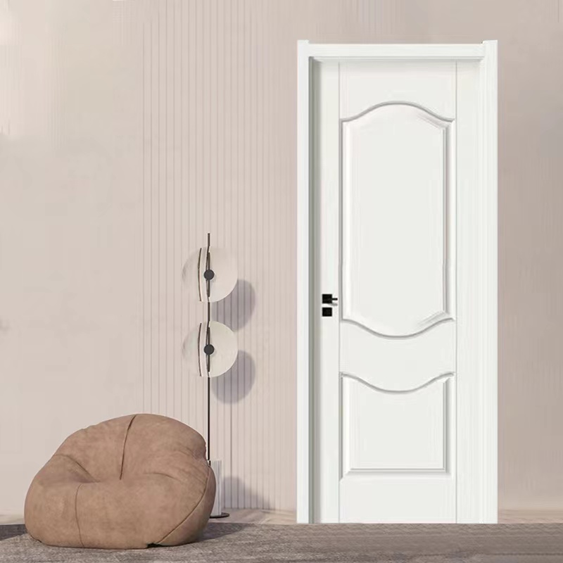 现货室内门卧室门套装门实木复合家用房间门免漆门生态门碳晶安装(图8)