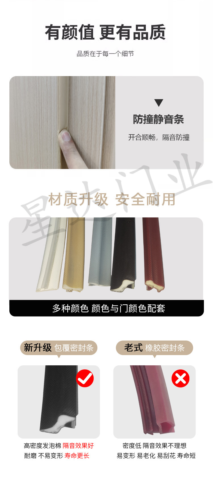 卧室碳晶实木门免漆室内门隔音生态门定制房间门防火包厢门双开门(图17)