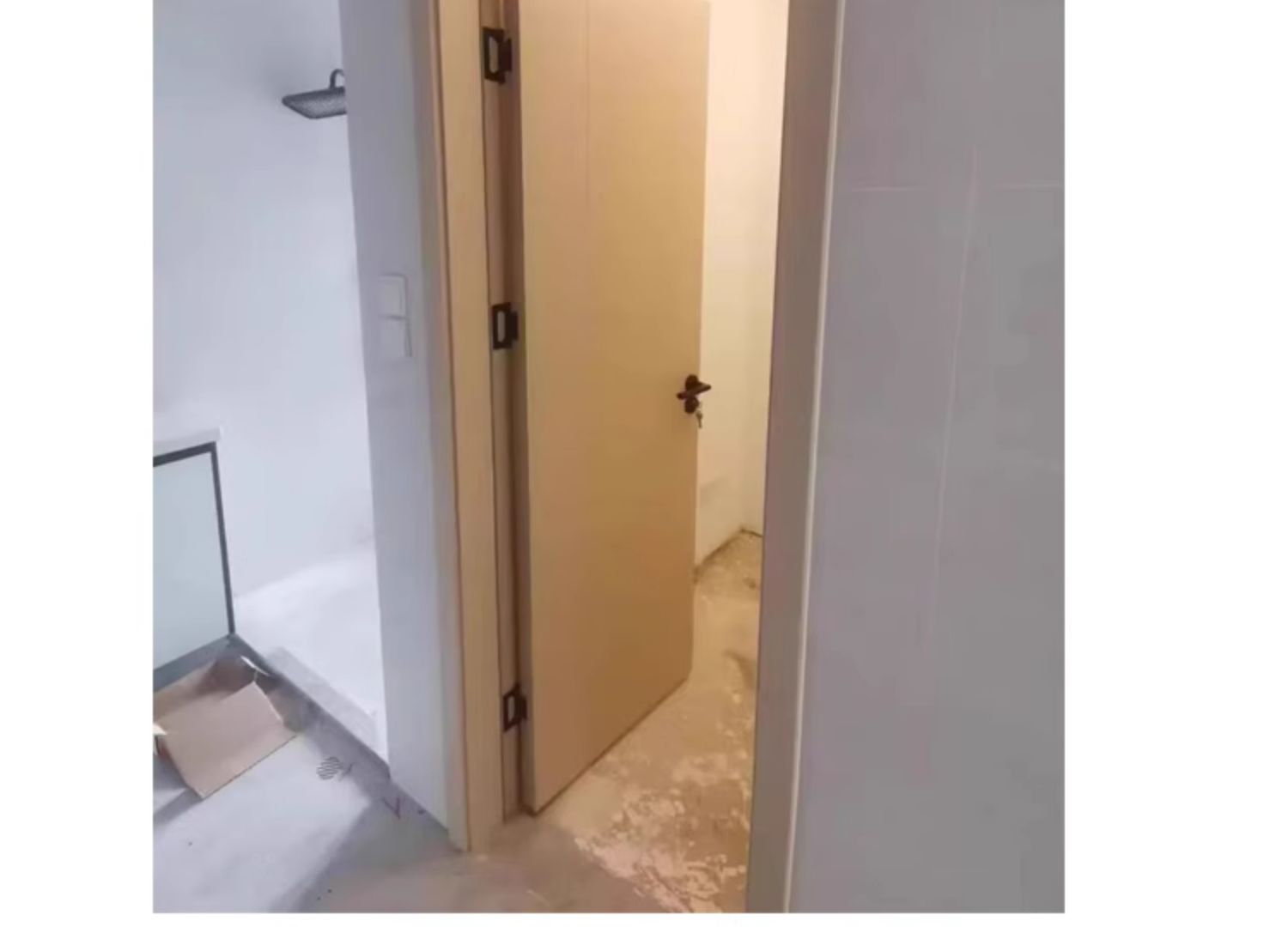 卧室门免漆实木复合套装门碳晶室内门隔音家用实木门隐形房间门(图16)