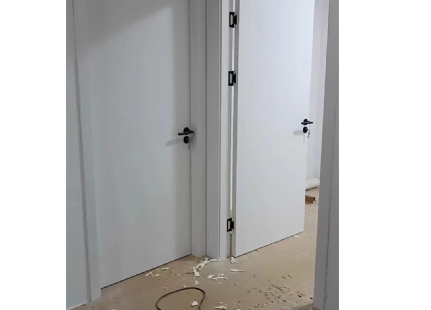 卧室门免漆实木复合套装门碳晶室内门隔音家用实木门隐形房间门(图24)