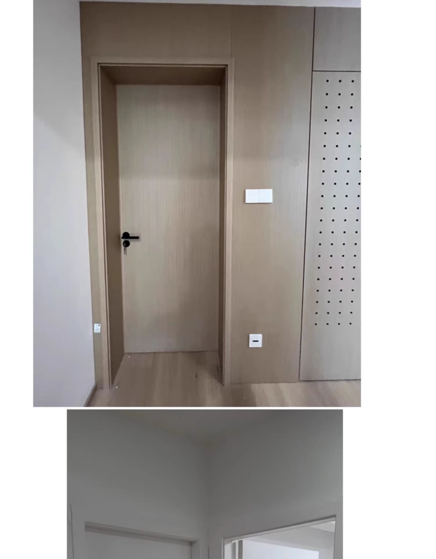 卧室门免漆实木复合套装门碳晶室内门隔音家用实木门隐形房间门(图23)