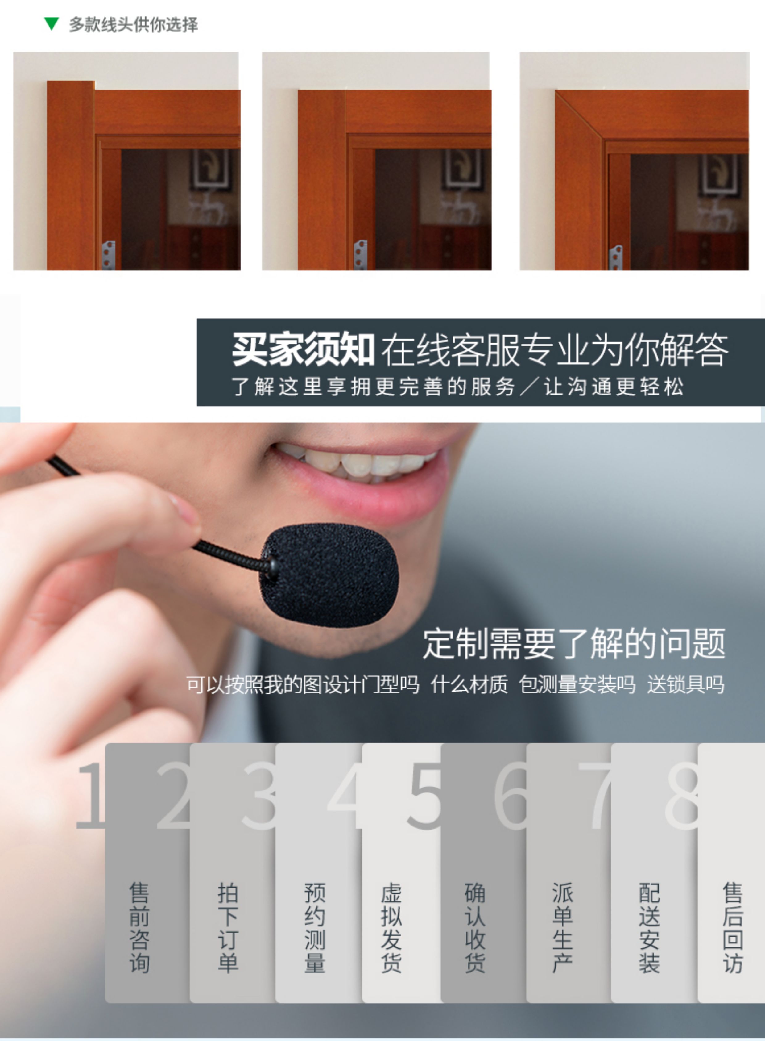 众木雅匠全实木木门室内卧室静音复合门无漆平开房间隔音门包安装(图18)