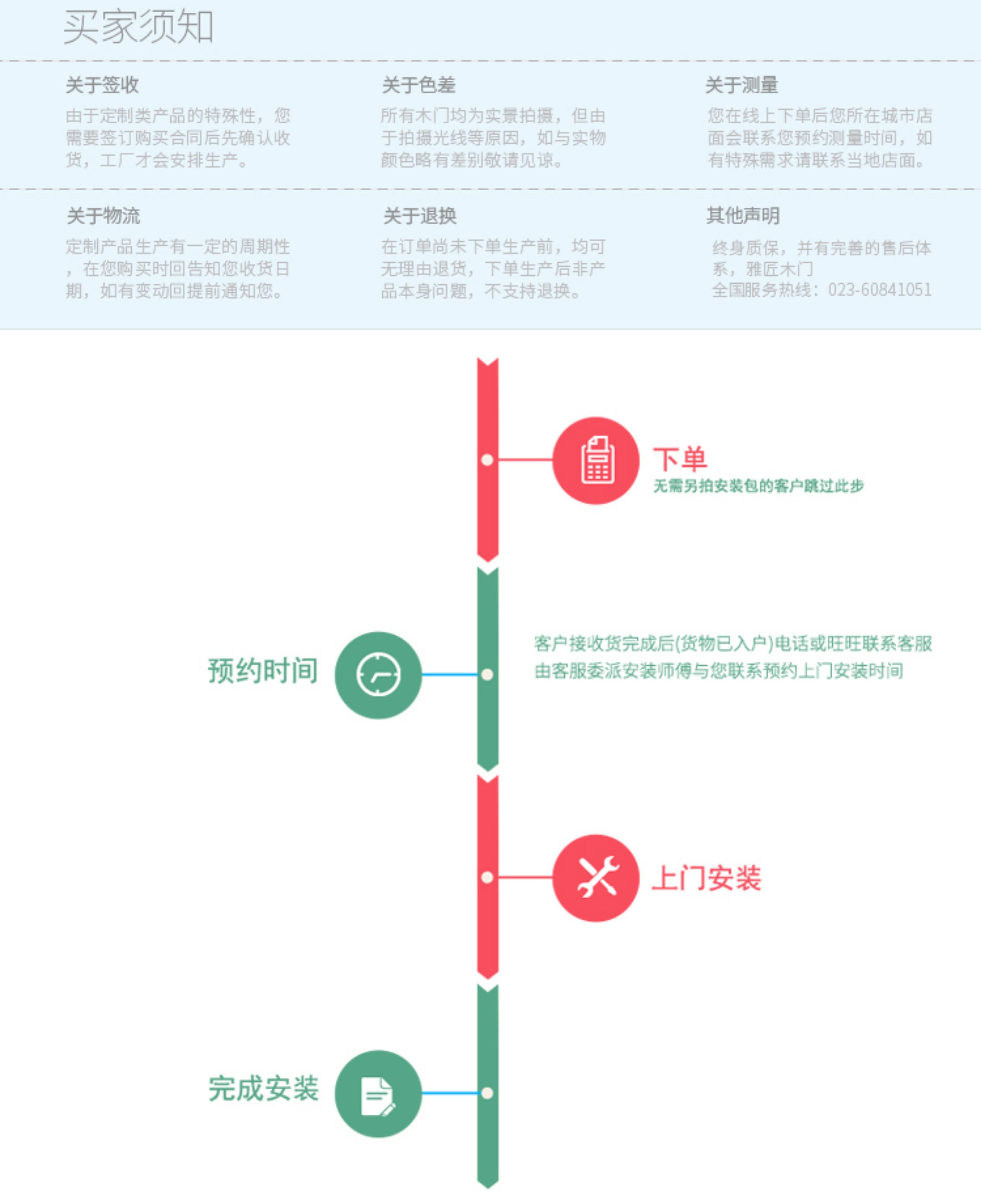 众木雅匠全实木木门室内卧室静音复合门无漆平开房间隔音门包安装(图19)