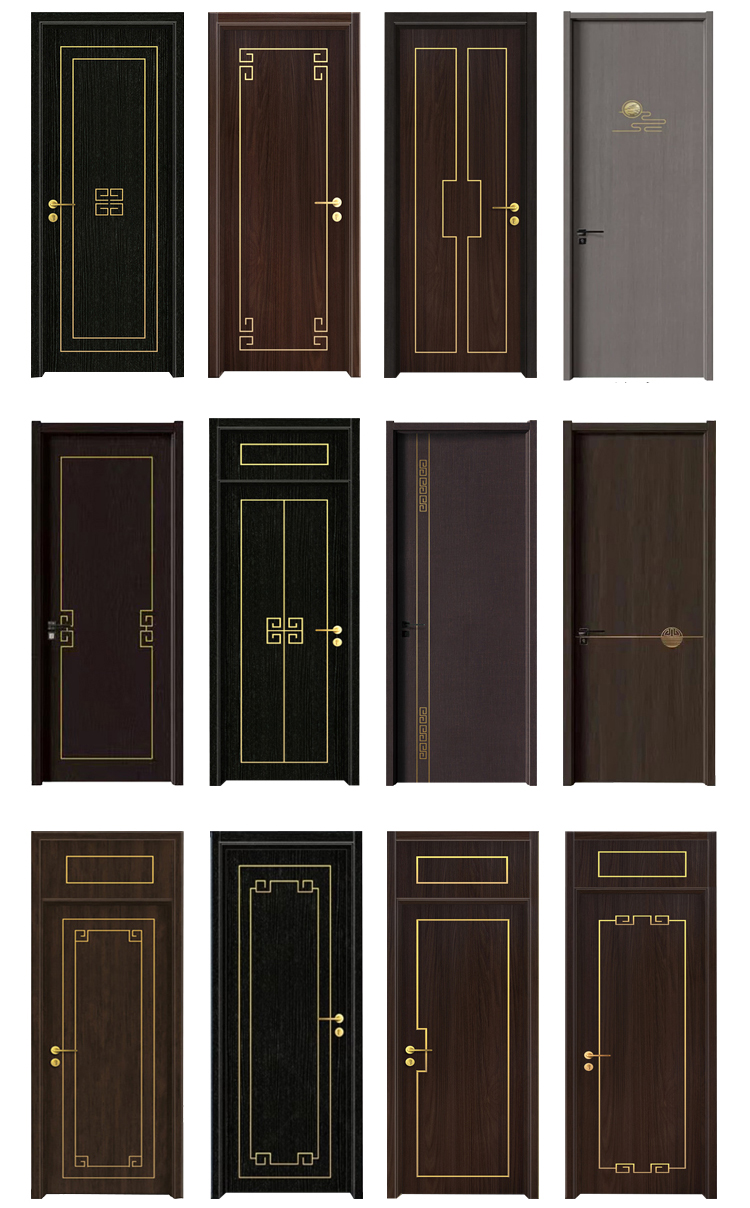 室内门套装门家用卧室门免漆门出租房间门实木复合门烤漆门实木门(图6)