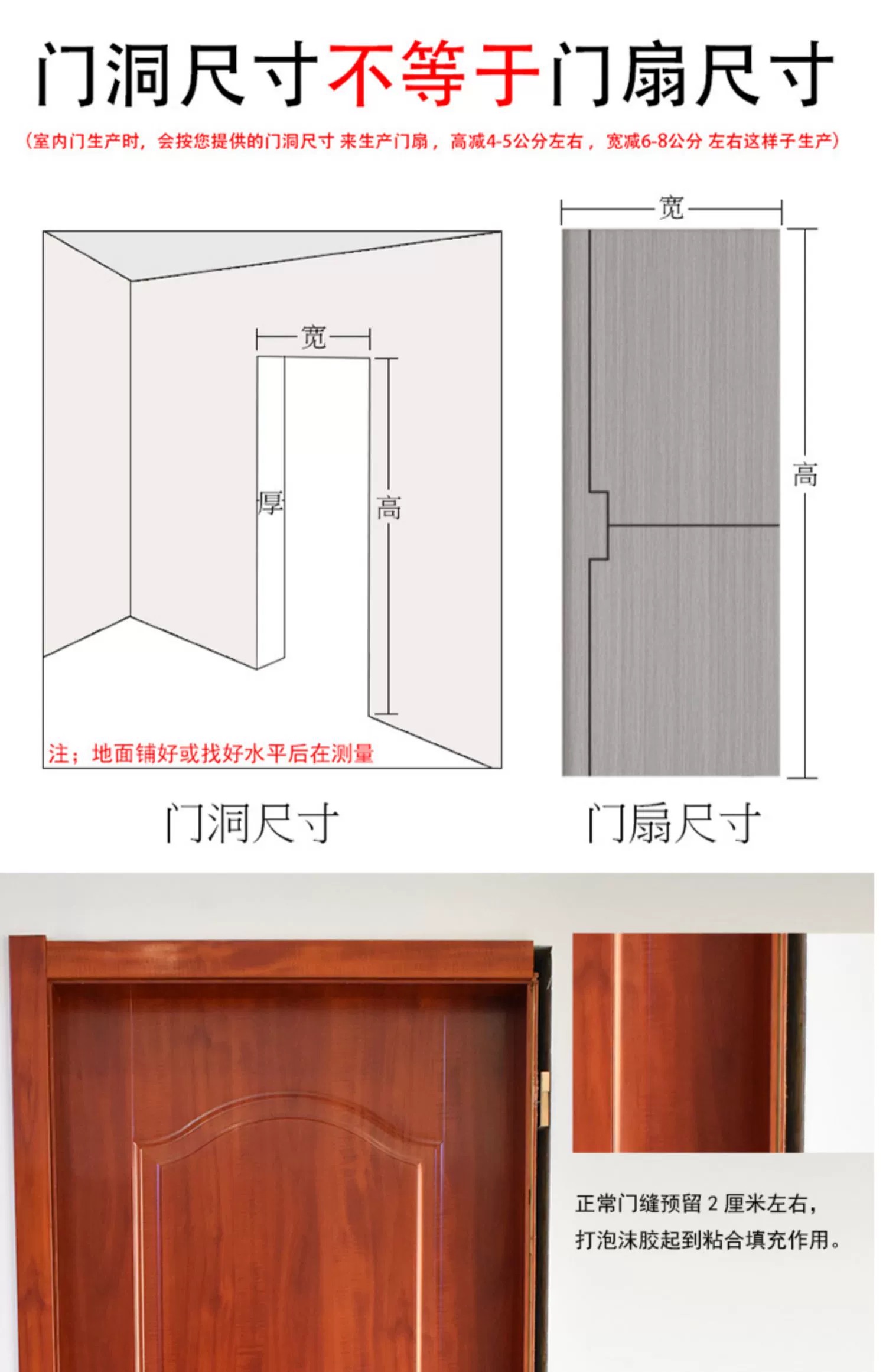 定制碳晶实木门卧室门室内门房间门套装门免漆实木复合门全套(图10)