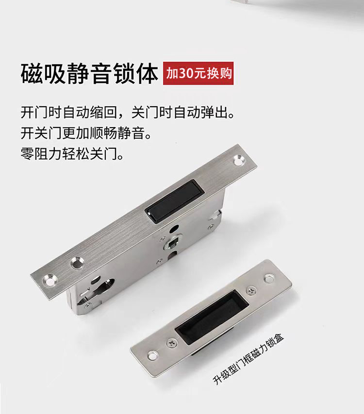 圣木定制实木复合烤漆门套装门法式扣线静音实木门卧室门折叠门(图13)