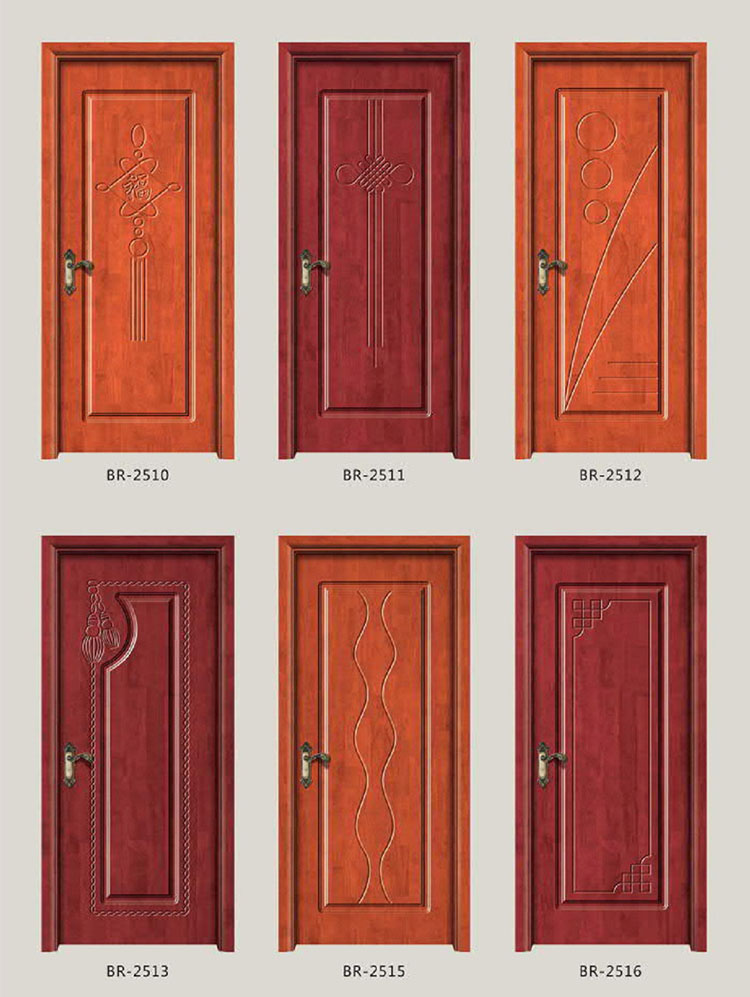 欧式实木门法式扣线房间门泰国橡胶木烤漆卧室门室内套装门定制(图12)