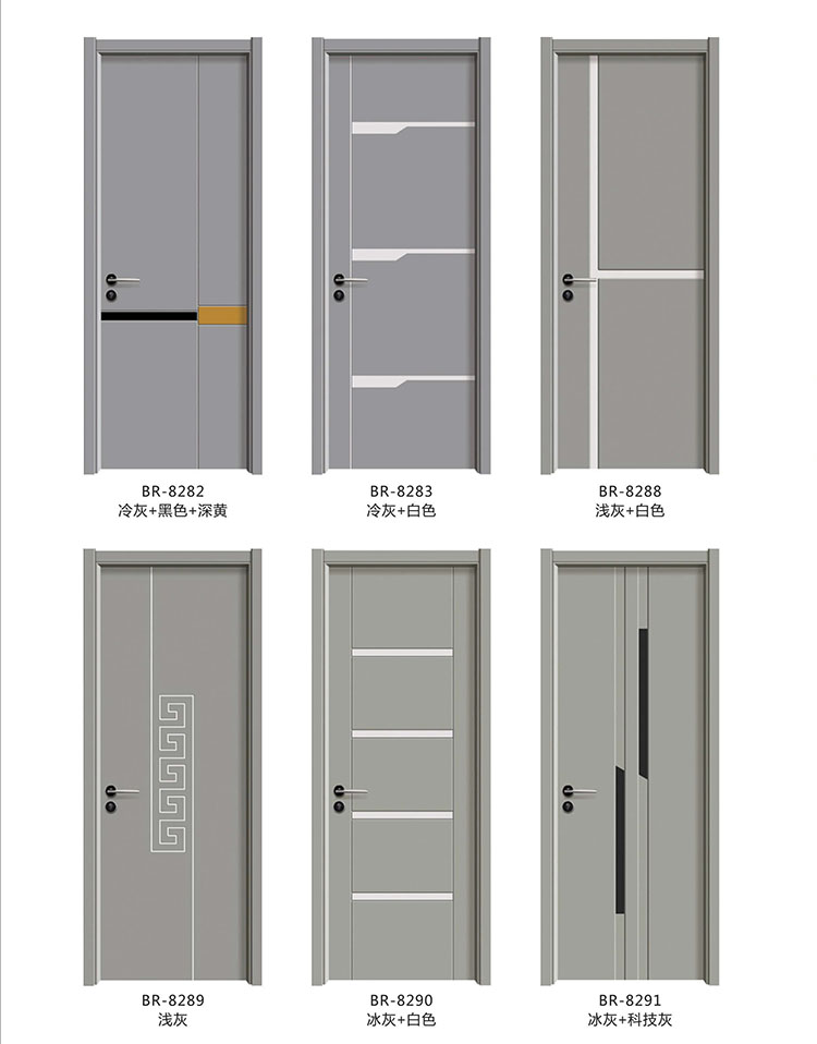 欧式实木门法式扣线房间门泰国橡胶木烤漆卧室门室内套装门定制(图26)