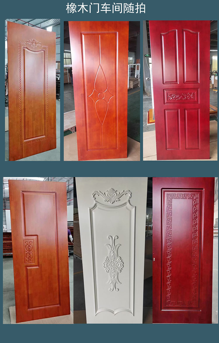 欧式实木门法式扣线房间门泰国橡胶木烤漆卧室门室内套装门定制(图27)