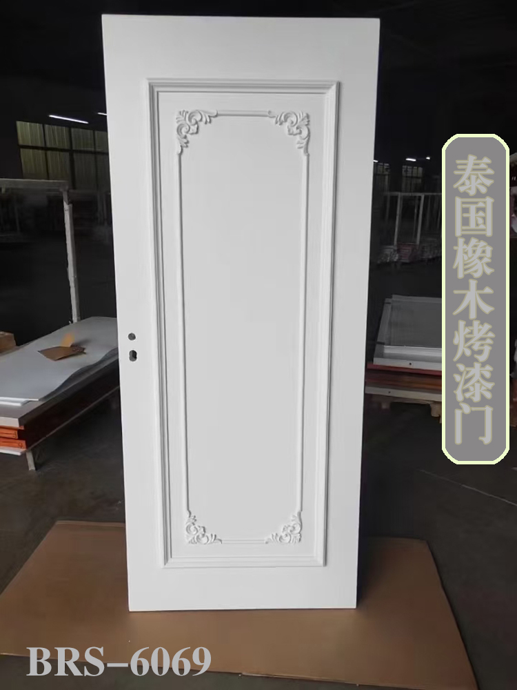 欧式实木门法式扣线房间门泰国橡胶木烤漆卧室门室内套装门定制(图29)