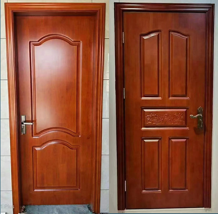 欧式实木门法式扣线房间门泰国橡胶木烤漆卧室门室内套装门定制(图32)