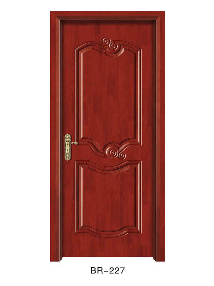 欧式实木门法式扣线房间门泰国橡胶木烤漆卧室门室内套装门定制(图35)