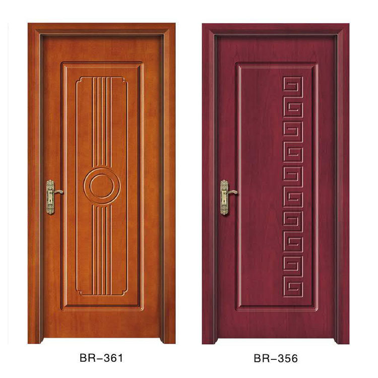 欧式实木门法式扣线房间门泰国橡胶木烤漆卧室门室内套装门定制(图40)