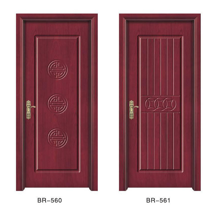 欧式实木门法式扣线房间门泰国橡胶木烤漆卧室门室内套装门定制(图43)