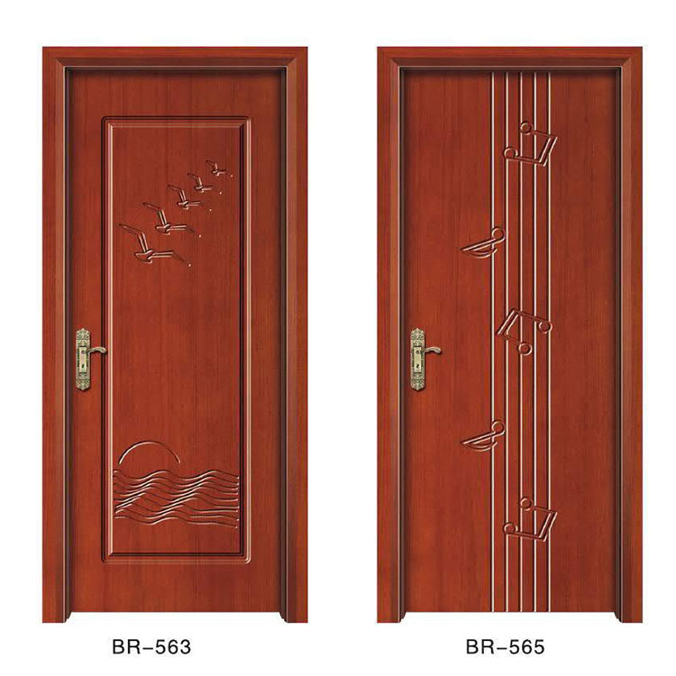 欧式实木门法式扣线房间门泰国橡胶木烤漆卧室门室内套装门定制(图44)