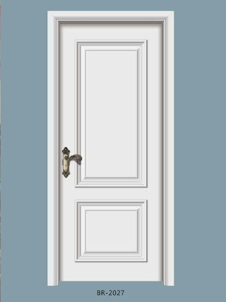 欧式实木门法式扣线房间门泰国橡胶木烤漆卧室门室内套装门定制(图81)