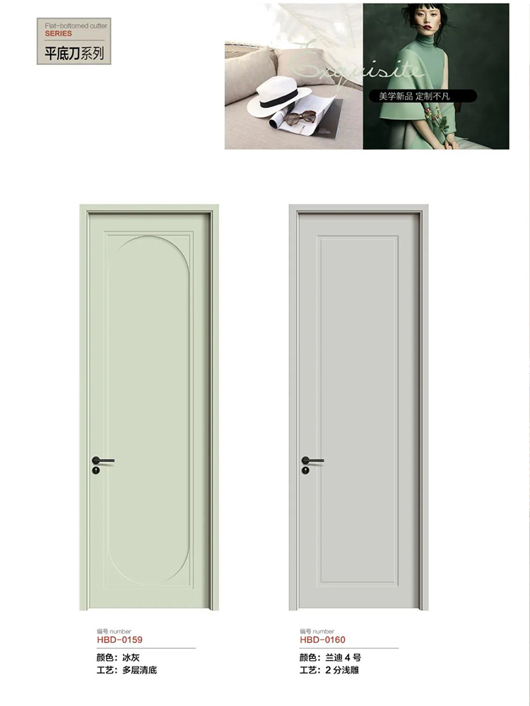 欧式实木门法式扣线房间门泰国橡胶木烤漆卧室门室内套装门定制(图105)