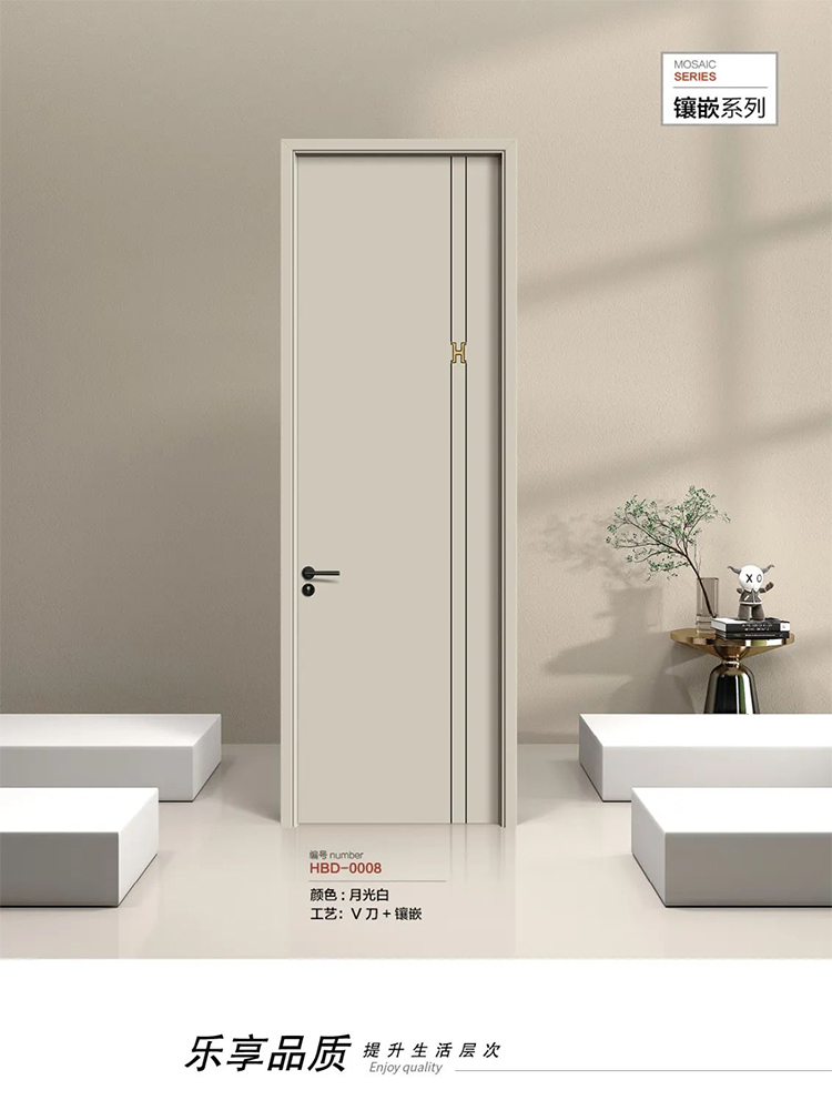 欧式实木门法式扣线房间门泰国橡胶木烤漆卧室门室内套装门定制(图107)