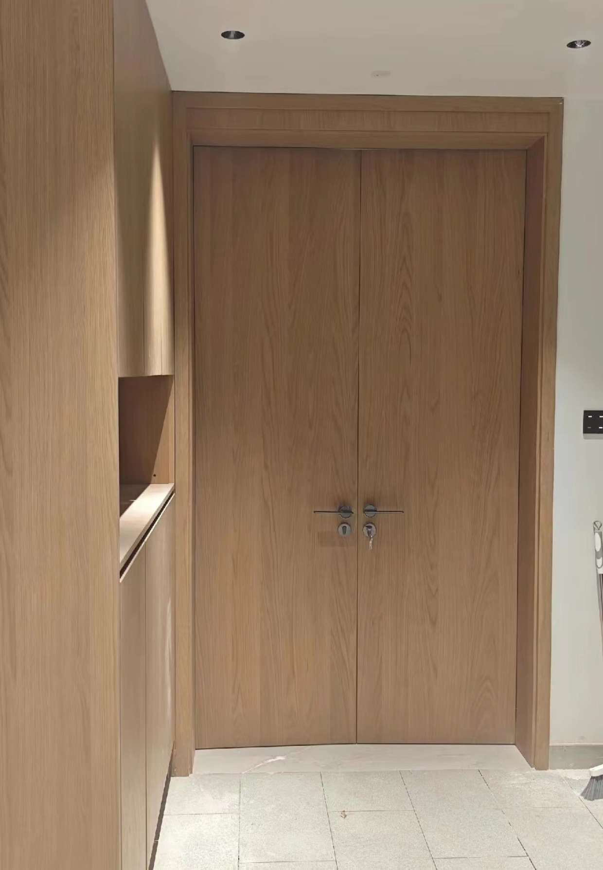 意式半透，进口油漆白橡榆木黑胡桃烟熏橡木高定系列(图10)