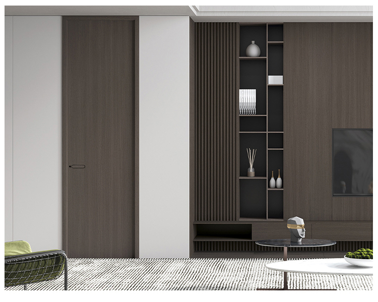 现货卧室门包邮送五金白色实木生态门实木复室内木门免漆门碳晶门(图14)