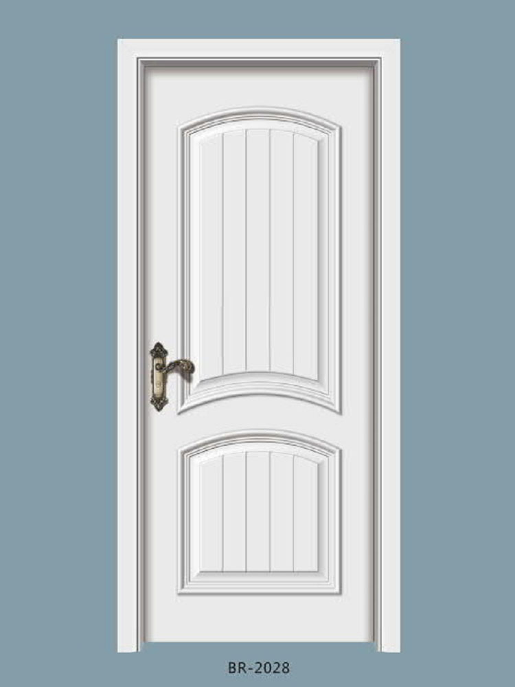 实木房间门卧室门泰国橡木烤漆门浮雕工艺中式木门欧式扣线现代风(图59)