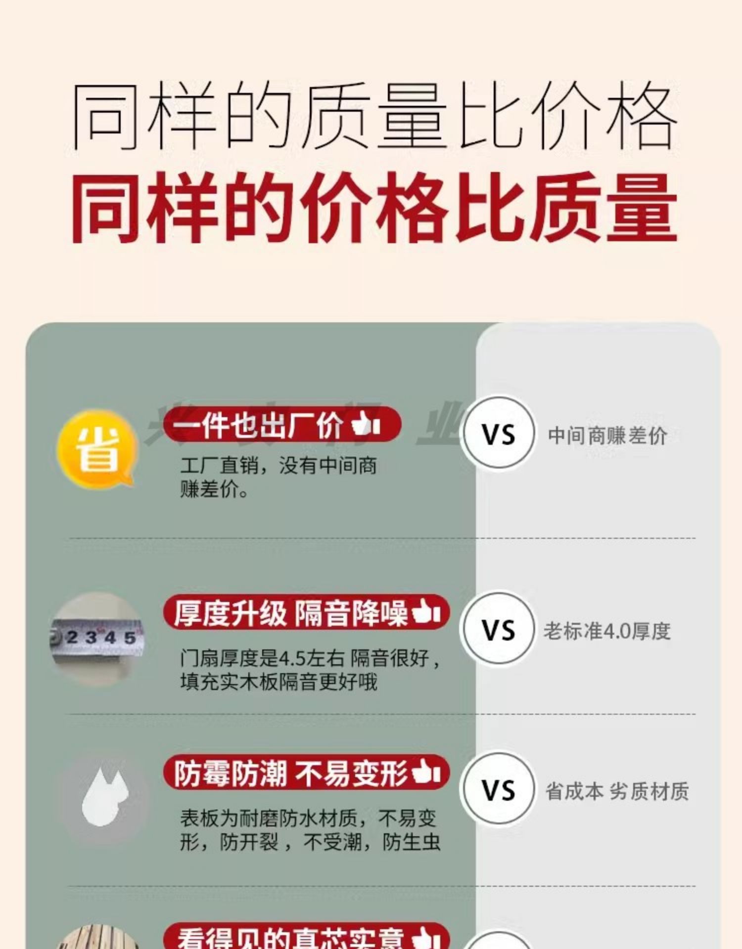 碳晶实木门极简房间门木门室内门套装门家用定制静音卧室门免漆门(图13)