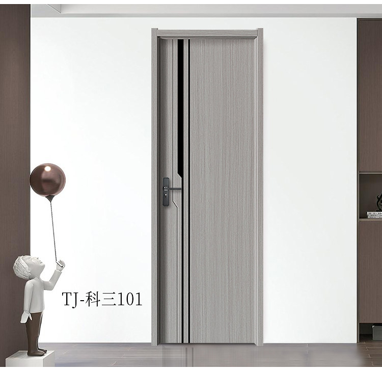 实木复合门卧室门免漆门室内套装门书房间门定制室内碳晶木门现货(图12)