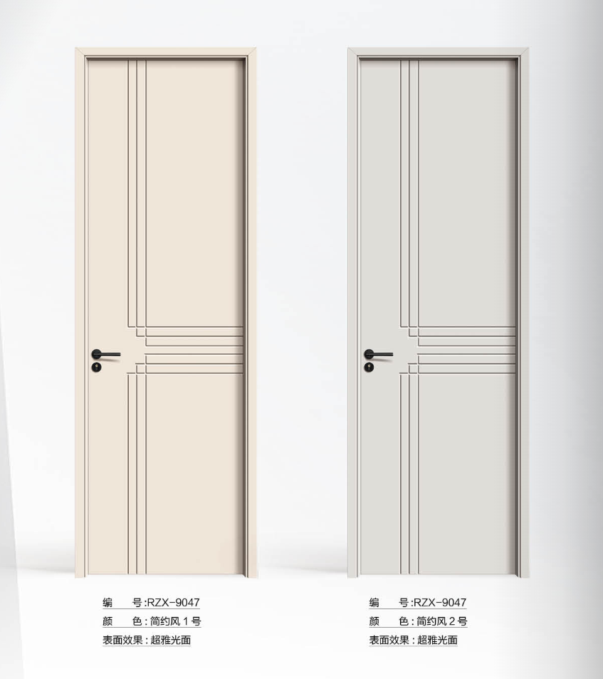 实木免漆门生态门强化门现货可当日达碳晶木门房间门卧室门室内门(图12)