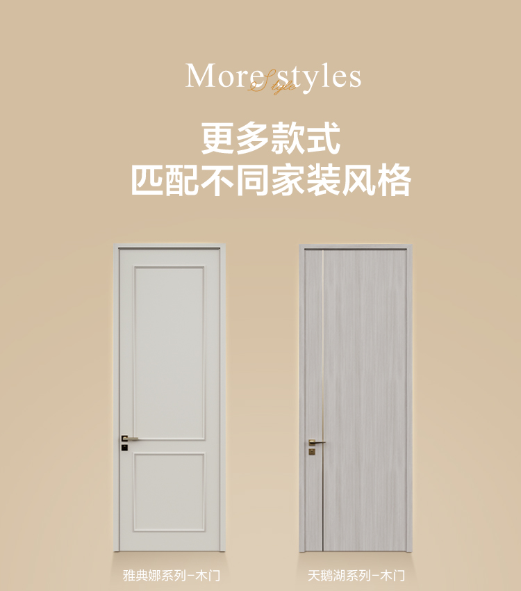 林氏全屋定制卧室门房间木门室内隔音套装卫生间浴室厕所门家用(图14)