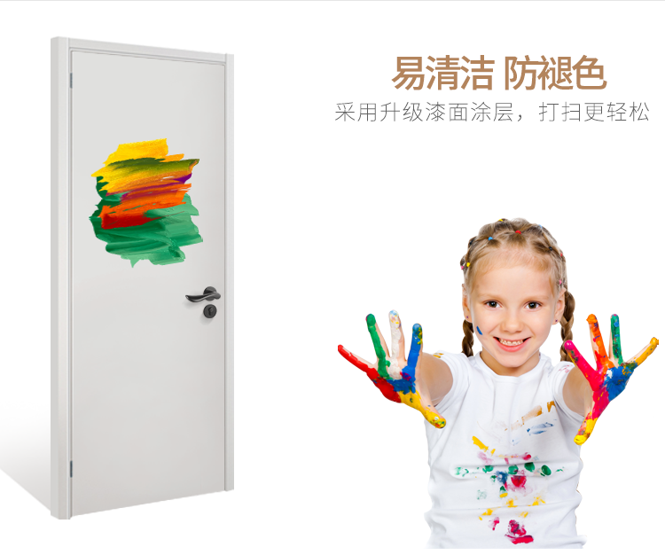 原木门卧室门套装门室内家用免漆门烤漆门碳晶实木复合门民宿木门(图4)