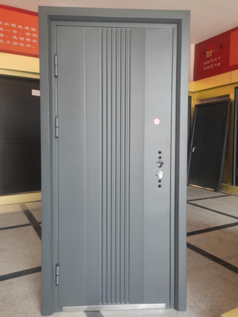 入户门电子锁工程门钢制门出租房智能防盗门指纹密码锁进户门单开(图16)